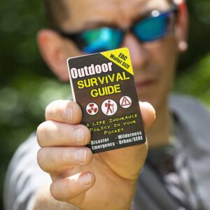 EDC outdoor survival guide for wilderness camping hiking