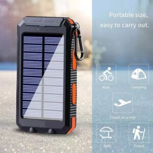 Solar Charger with Battery B/U